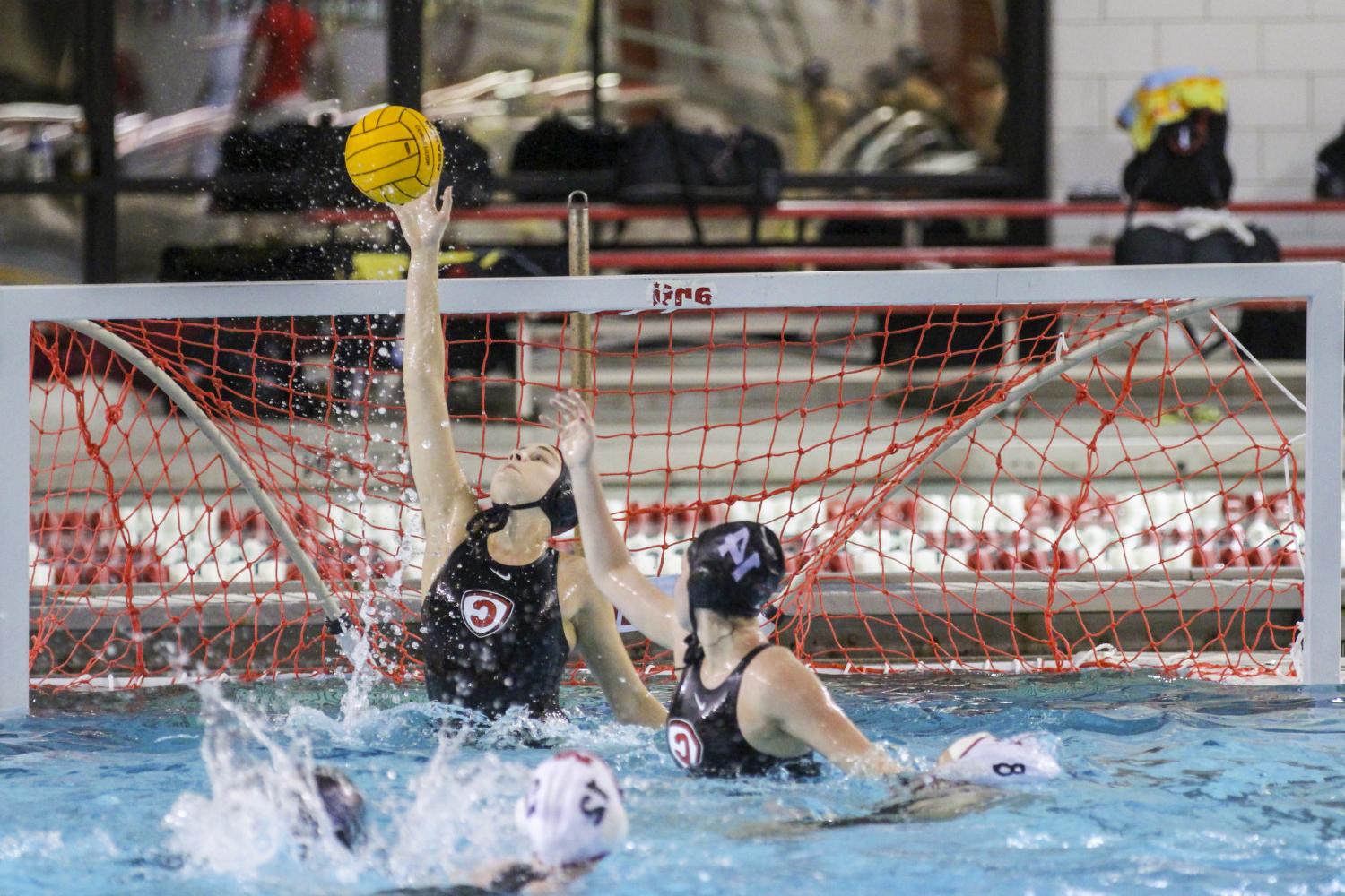 <a href='http://ef9018p3.customcomfortllc.net'>博彩网址大全</a> student athletes compete in a water polo tournament on campus.